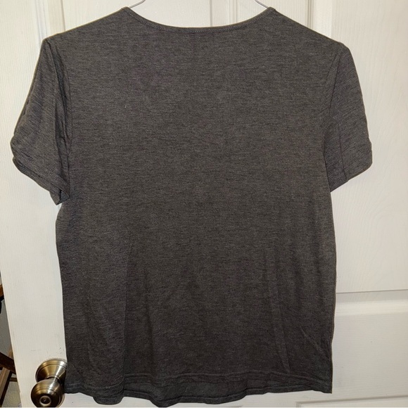 M SHEIN Button Top with Sleeve Cut Outs - Picture 5 of 5